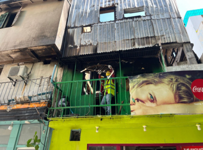 އިއްޔެ އަލިފާނުގެ ހާދިސާ ހިނގި ގެ ތަޅާލުމުގެ މަސައްކަތް ފަށައިފި