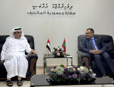 ޒަމީރު އަބޫދާބީ ފަންޑުގެ ވެރިޔާއާ ބައްދަލުކުރައްވައި، މަޝްރޫއުތަކާ ގުޅޭ ގޮތުން މަޝްވަރާކުރައްވައިފި