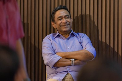 ޕީޖީކަމަށް ގެންނަން އުޅެނީ އަބްދުއްރަހީމްގެ ދަނބިދަރިއެއް: ޔާމީން