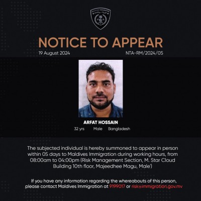 ބުޅާމަސް އަޅައިގެން ކާއެއްޗެހި ހަދައި، އެ ވިއްކާ ކަމުގެ ތުހުމަތުވާ ބިދޭސީއެއް ހޯދަނީ