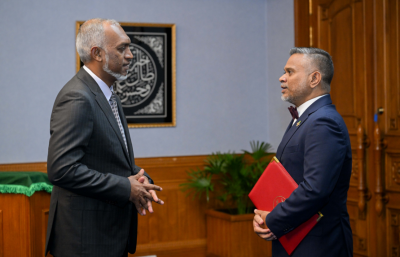 ޕީޖީކަމަށް އައްބާސް ޝަރީފް އައްޔަންކުރައްވައިފި