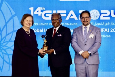 ކުރީގެ ރައީސް ވަހީދަށް އިސްލާމިކް ފައިނޭންސް ލީޑާޝިޕް އެވޯޑް