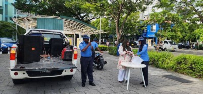 ހުޅުމާލޭގައި ފުލުހުން ހޭލުންތެރިކުރުމުގެ ރޯޑް ޝޯއެއް ބާއްވައިފި