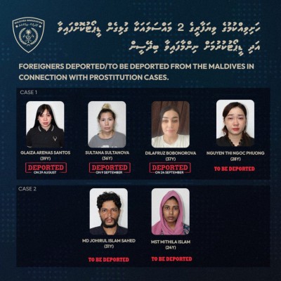 ފުޅާ ދާއިރާއެއްގައި ހަށިވިއްކުމުގެ ވިޔަފާރިކުރި ހަ ބިދޭސީން އަތުލައިގެންފި