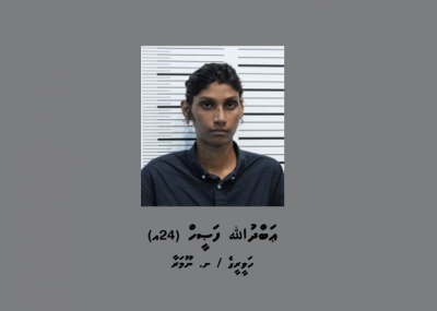 ހަށިގަނޑުގައި ފޮރުވައިގެން މަސްތުވާތަކެތި އުފުލި ޒުވާނާގެ ބަންދަށް އިތުރު 30 ދުވަސް