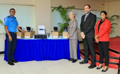 ޖަޕާނުން 38 މިލިއަން ރުފިޔާގެ ސީސީޓީވީ ކެމެރާ އިކުއިޕްމަންޓް ފުލުހަށް ހަދިޔާކޮށްފި