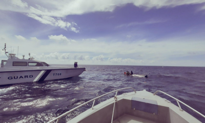 މަހަށް ނުކުތް ޑިންގީ ބަންޑުން ޖަހާލައި ކަނޑުމަތީ ތިން ގަޑިއިރު؛ އެންމެން ސަލާމަތްކޮށްފި