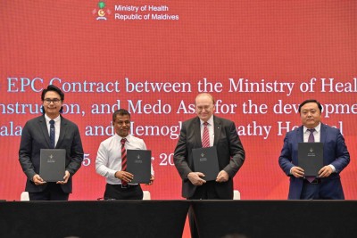 މެލޭޝިއާގެ ކުންފުންޏެއްގެ ޚަރަދުގައި ތެލެސީމިއާ ހޮސްޕިޓަލް އަޅަން ހަވާލުކޮށްފި