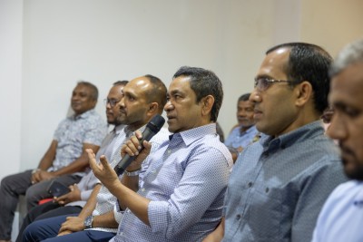 ގަވާއިދާ ގުޅިގެން ރައީސް ދައްކަވަނީ އިސްކޮޅަށް ވުރެ ބޮޑެތި ވާހަކަ، އެމްއެމްއޭ އަކީ މުސްތަގިއްލު މުއައްސަސާއެއް: ޔާމީން