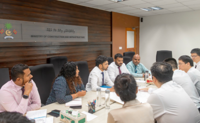 މާލެއާއި ވިލިމާލޭގެ މަގުތައް ހަދަން ޗައިނާގެ ޓީމެއް؛ ފީސިބިލިޓީގެ މަސައްކަތް ފަށައިފި