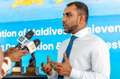 އަންނަ އަހަރުގެ އަމާޒަކީ ވޯލްޑް ޓްރެވެލް އެވޯޑްސްގައި މަދުވެގެން 15 އެވޯޑު ހާސިލްކުރުން: ފައިސަލް