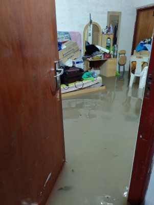 ކުރެންދޫގެ 70 ގެއަކަށް ފެންވަދެ ބޮޑެތި ގެއްލުންތަކެއް، ވައިގަދަވެ ފުރާޅުތައް ވެސް އެއްލާލައިފި