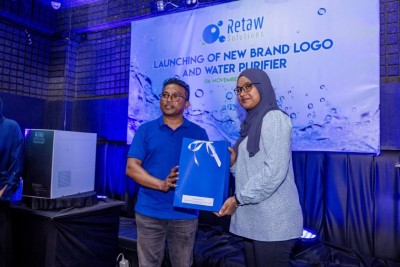 ރިޓޯ ސޮލިއުޝަންސް ރީބްރޭންޑުކޮށް އާ ލޯގޯއާއި ވޯޓަ ޕިއުރިފަޔާއެއް އިފުތިތާހުކޮށްފި