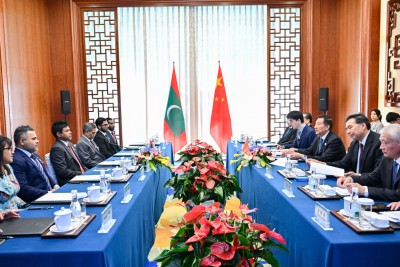 ފަތުރުވެރިކަން ކުރިއަރުވަން ނައިބު ރައީސް، ޗައިނާއާ މަޝްވަރާކުރައްވައިފި