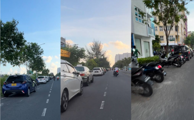 ހަމައެއް ލަމައެއް ނެތް، ހުޅުމާލޭގެ މައި މަގުތައް ކާރާއި ސައިކަލު ޕާކިންއަކަށް