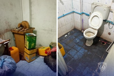 ވަރަށް ނުތާހިރުކޮށް ފޮނިފޯއް ހަދާ ތަނެއް ހުއްޓުވައިފި