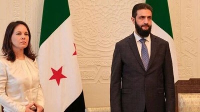 ސޫރިޔާގެ ލީޑަރު ޖަރުމަނުގެ ޚާރިޖީ ވަޒީރާ އާ ސަލާން ކުރަން ދެެކޮޅު ހެއްދެވުމުން މައްސަލަ ހޫނުވެއްޖެ