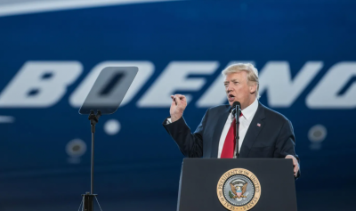 ޓްރަމްޕްގެ ހުވާކުރުމުގެ ރަސްމިއްޔާތަށް ބޯއިން އާއި ގޫގުލްއިން އެއްމިލިއަން ޑޮލަރު