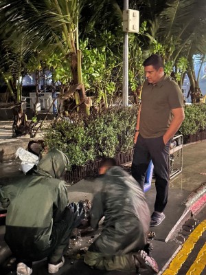 މާލޭގެ މަގުތަކުގެ ހާލަތު ބަލަން ވަޒީރު މަގުތަކަށް