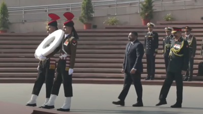 ޣައްސާނަށް އިންޑިއާއިން ހޫނު މަރުހަބާއެއް؛ ދިފާއީ ގުޅުން ވަރުގަދަކުރަން މަޝްވަރާކޮށްފި