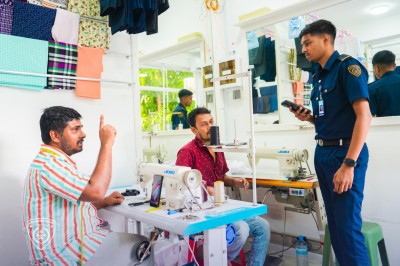 ހުޅުމާލޭގެ ސެލޫންތަކާއި ފަހާ ތަންތަން ވެސް ބަލައި ބީދޭސީއަކު ހިފަހައްޓައިފި