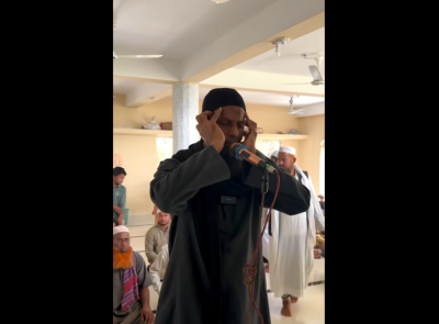 ދިވެއްސެއްގެ އެހީގައި ބަންގްލަދޭޝްގައި މިސްކިތެއް، އެންމެ ފުރަތަމަ ބަންގި ގޮވީ އަލީ ރަމީޒް