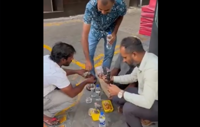 މާޒް ސަލީމް ދޫކޮށް ނުލާތީ، އެމްޑީޕީގެ ބައެއް އެކްޓްވިސްޓުން ރޯދަ ވިއްލީ ޕޮލިސް ސްޓޭޝަން ކުރިމަތީ