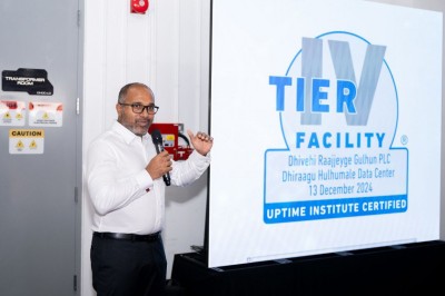 ދިރާގުން ހުޅުމާލޭގައި އެންމެ ޒަމާނީ ޑޭޓާ ސެންޓަރެއް ހުޅުވައިފި