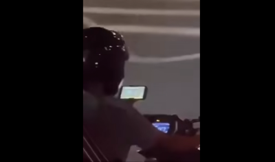 ފޯނު ބަލަމުން ސައިކަލު ދުއްވި މީހެއްގެ ވީޑިއޯ އާންމުވެ، 2000 ރުފިޔާއިން ޖޫރިމަނާކޮށްފި