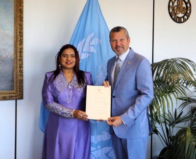 އިރުތިޝާމް އައިއެމްއޯގެ މަންދޫބުކަމުގެ ފަތްކޮޅު ސެކެޓްރީ ޖެނެރަލަށް އަރުވައިފި