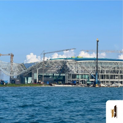 އުތުރުގެ އުންމީދު ކަމަށްވާ، ހަނިމާދޫ އެއާޕޯޓުގެ 83 ޕަސެންޓު މަސައްކަތް ނިމިއްޖެ