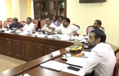 ދެކޮޅު ހަދަނިކޮށް ފަނޑިޔާރުންގެ މައްސަލަ ބަލާ ކޮމެޓީ ސިއްރު ކުރުމުން އެމްޑީޕީން ބޮއިކޮޓްކޮށްފި