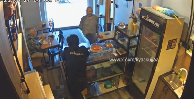 ކެފޭއަކަށް ވަދެ، ބިއްލޫރި ރެކެއް ތަޅާލި މައްސަލަ ފުލުހުން ބަލަނީ