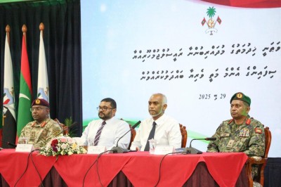 ހާމަވީ ވަޠަނީ ޚިދުމަތުގެ ޕްރޮގްރާމަށް ބޭނުންވި މިންވަރު، އެދެނީ ނަމޫނާ ބަޔަކު ބިނާކުރަން: ރައީސް