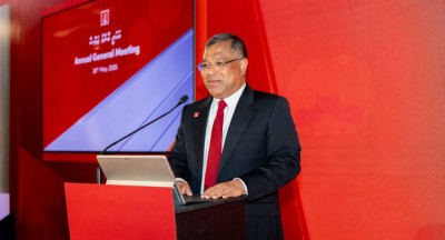 ބޭންކުތަކުގައި ހުރި ޑިޕޮސިޓްގެ %58 ހުރީ ބީއެމްއެލްގައި، ކެޕިޓަލް 14 ބިލިއަނަށް އަރައިފި: ޝަރީފް