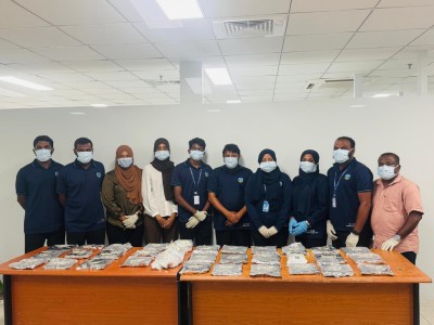 ރާއްޖެ އެތެރެކުރަން އުޅުނު 26 މިލިއަން ރުފިޔާގެ މަސްތުވާތަކެތި ކަސްޓަމުން އަތުލައިގެންފި