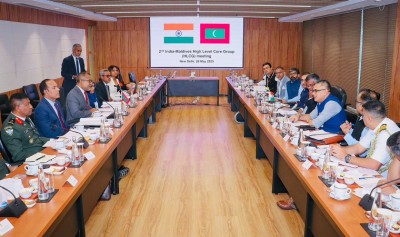 އިންޑިޔާއާއި ރާއްޖެއާ ދެމެދު ބާއްވާ ހައިލެވެލް ކޯ ގްރޫޕުގެ ދެވަނަ ބައްދަލުވުން ބާއްވައިފި