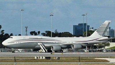 ގަތަރުން ހަދިޔާއަކަށް ދިން ޖެޓް އެމެރިކާއިން ބަލައިގެންފި