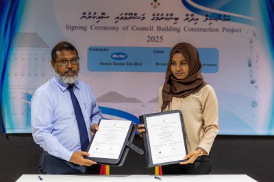 ސޮއިކުރިތާ 6 މަސް، 55 ކައުންސިލް އިމާރާތް އަޅަން ހެކްސްޓާއާއެކުވި އެއްބަސްވުން ބާތިލު