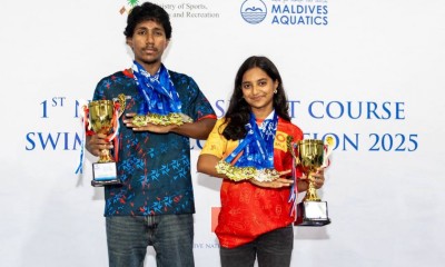 ގައުމީ ޝޯޓްކޯސް ސްވިމިންގެ އެއްވަނަ އަޔާނާއާއި ދާއިންއަށް