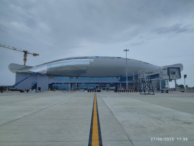 ހަނިމާދޫ އެއާޕޯޓުގެ 88 ޕަސެންޓު ނިމިއްޖެ، ސެޕްޓެންބަރަށް އެއްކޮށް ނިމޭނެ: މުއްތަލިބު