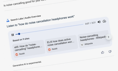 ގޫގުލް ސާޗުން މިހާރު އޭއައި އޯޑިއޯ އަޑުއަހާލެވޭނެ