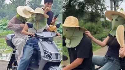 ލޮޓަސް ފަތް މޫނުގައި އަޅައިގެން ޗައިނާ އަންހެނުން މިކުރަނީ ކީއް؟