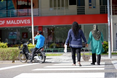 ހުޅުމާލޭ ކަފިހި ހުރަސް މަތިން އިތުރު އެކްސިޑެންޓެއް: ސައިކަލު ދުއްވި ލައިސެންސް ނެތް ބިދޭސީއެއް