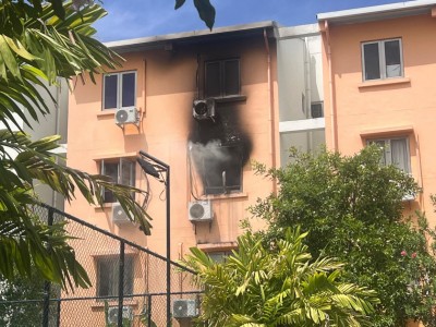 ހުޅުމާލޭ ފުލެޓެއްގައި ރޯވެ، ބޮޑެތި ގެއްލުންތަކެއް