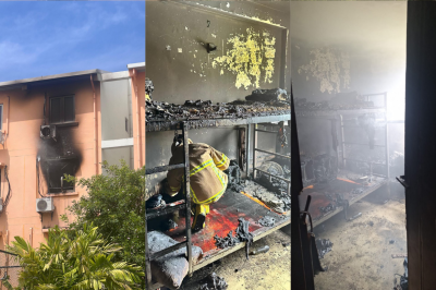 އެނދީ، 11 ބިދޭސީން ދިރިއުޅޭ ފްލެޓެއް, ރޯވިއިރު މީހަކު ނެތް