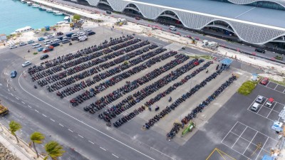 ޓާމިނަލް ހުޅުވަން ތައްޔާރުވާން، ހުޅުލޭގެ ޕާކިން ޒޯނުތަކުގައި ޕާކް ކުރުން މަނާކޮށްފި