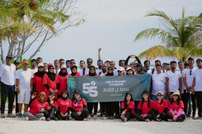 ސޮނީ ހާޑްވެއާއަށް 55: ކުޑަގިރީގައި 55 ގަސް އިންދައިފި