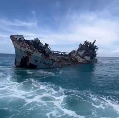 ގާސިމްގެ ބޯޓެއް ފައްތައި، މާމިގިލި ކައިރީ ޝިޕްރެކެއް ހަދައިފި