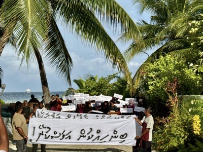 ދޮންފަނު ބިންހިއްކުން: ރައްޔިތުން އިހުތިޖާޖުގައި، ސަރުކާރުގެ ޖަވާބެއް ނުލިބޭ